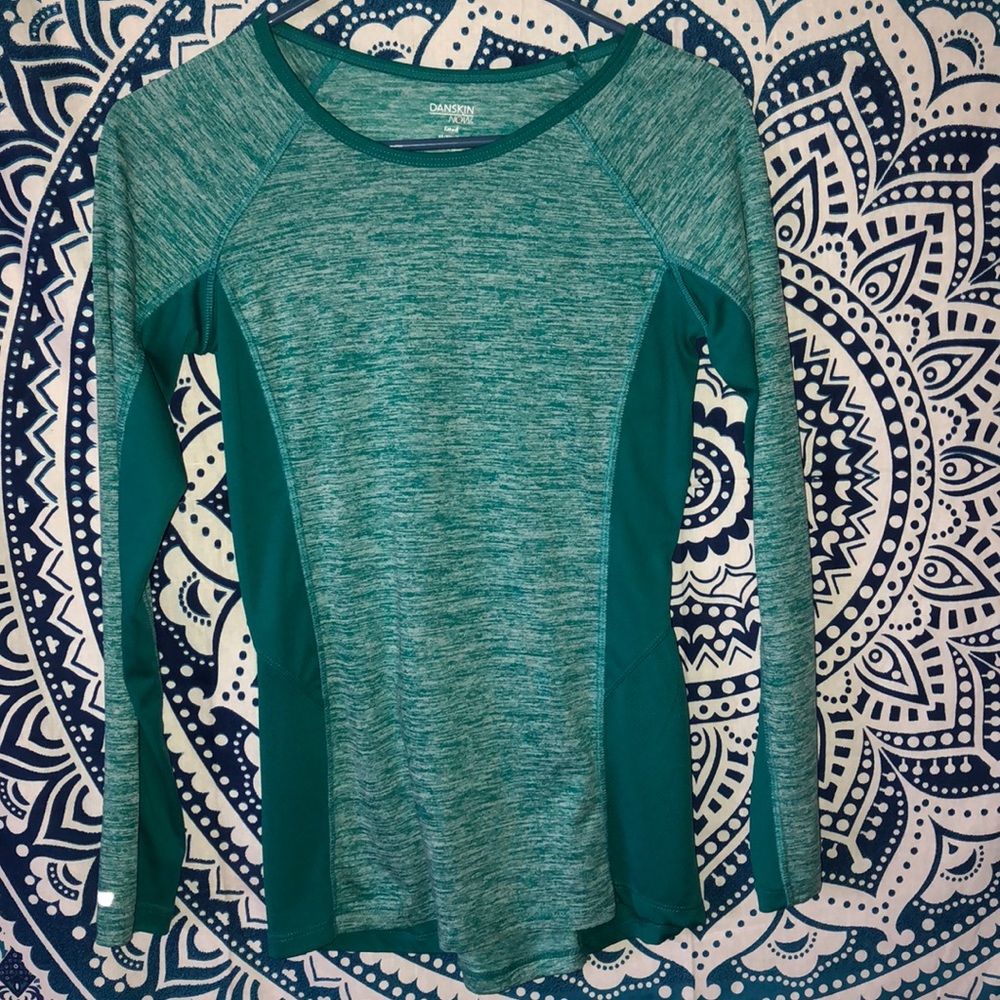 Turquoise fitted tee